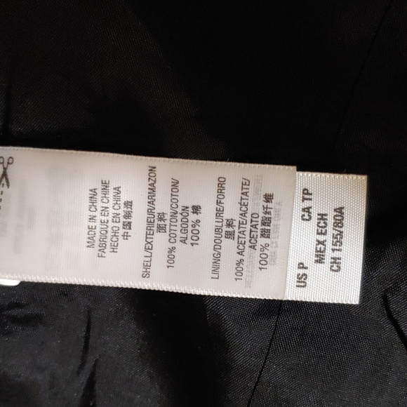 Juicy Couture y2k Vintage Textured Ruffled Bottom Suit Jacket S - Picture 11 of 14